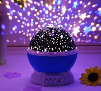 Sky Star Master Night Projector With USB Cable For Kids – Romantic Night Light Projector Lamp