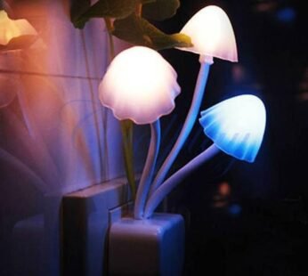 Wall Mounted Mushroom Led Sensor Night Lamp